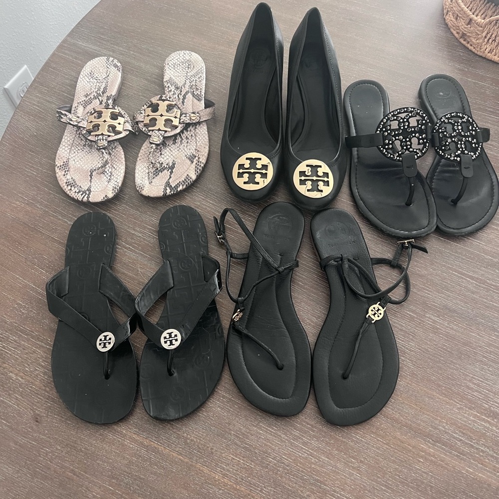 PLEASE REACH OUT FOR SPECIFIC PRICING ! Selling several Tory Burch Shoes!